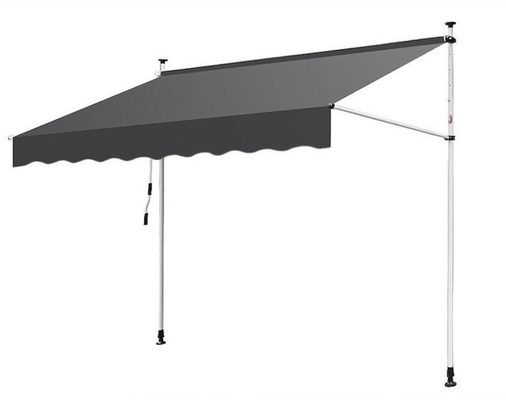 QF-CW01KD 250*120CM Venster handmatig Balkon Awning Uitbreidbare Awnings