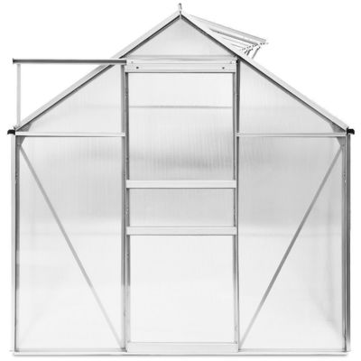Niet-gecoat frame afwerking 6ft X 8ft Grote tuin kas voor buiten tuinieren
