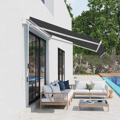 Verlengbaar commercieel intrekbaar luifel voor tuinversiering op terras en balkon