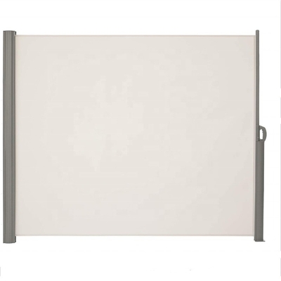 Aluminium paal zijdeling opneembaar vouwbaar scherm voor patio/terras/achtertuin privacy