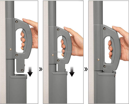 Uitbreidbaar zijdelings luifel voor terras en tuin Zonneschaduw Privacy Screen 100% polyester