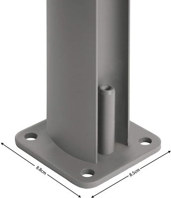 Uitbreidbaar zijdelings luifel voor terras en tuin Zonneschaduw Privacy Screen 100% polyester