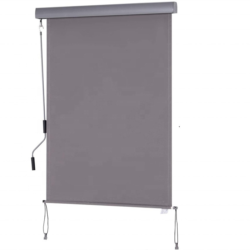 Buitenrolblind schaduwdoek met poedercoating zeil afwerking 160*250cm
